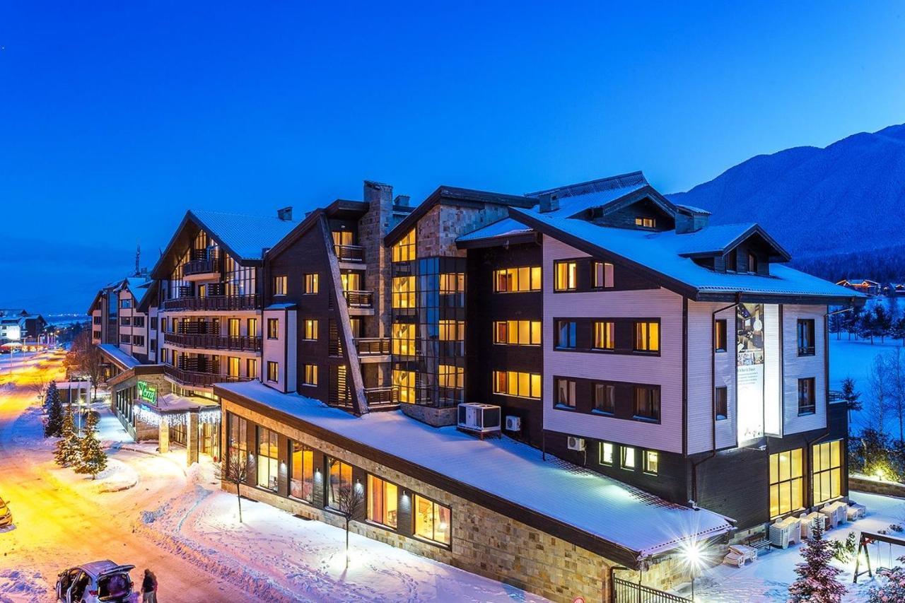 Ground Floor 2-Bedrooms, 2-Bathrooms Apartment Near Bansko In A Complex With Pools And Spa Included رازلوغ المظهر الخارجي الصورة